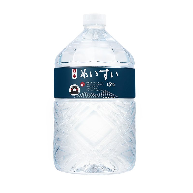 【日本名水13度C】JKKWATER(6000mlx2入*2箱)日本原装进口矿泉水 - 健康/养生 - 其他材质 透明