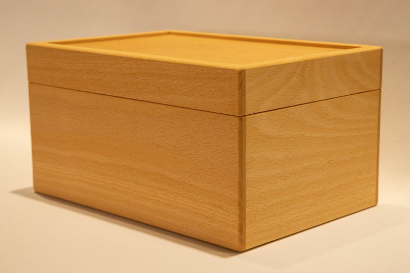 【非木不可】山毛榉收纳盒丨可雷雕丨可定制 - 收纳用品 - 木头 咖啡色