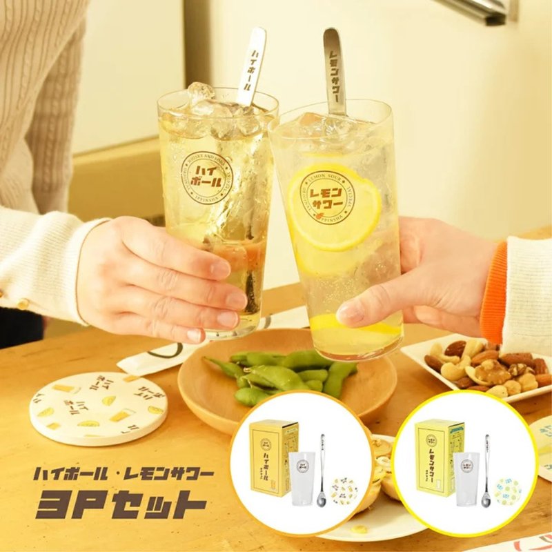 日本制 居酒屋玻璃杯套装 - 玻璃杯 - 玻璃 透明