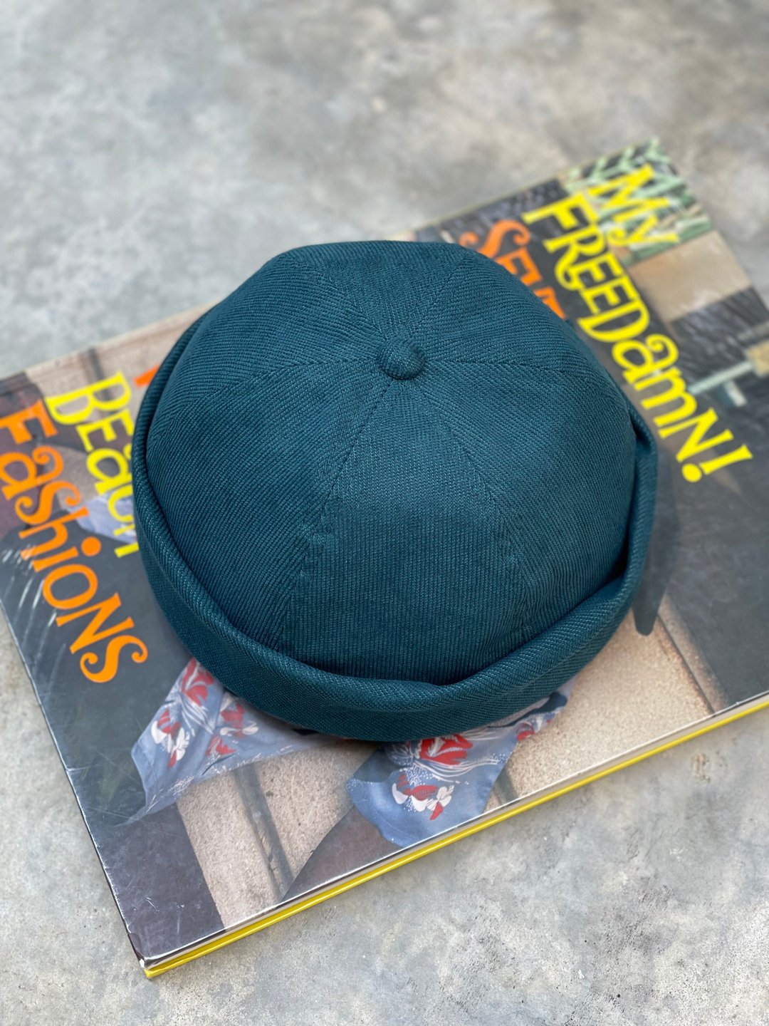 City Mile Miki Hat Corduroy Garden Freesize - 帽子 - 其他材质 