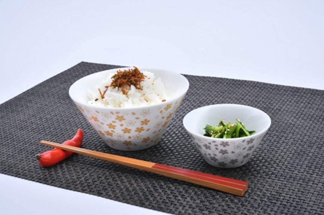 SAKURA MOTIF CUP(L)   SILVER - 酒杯/酒器 - 瓷 银色