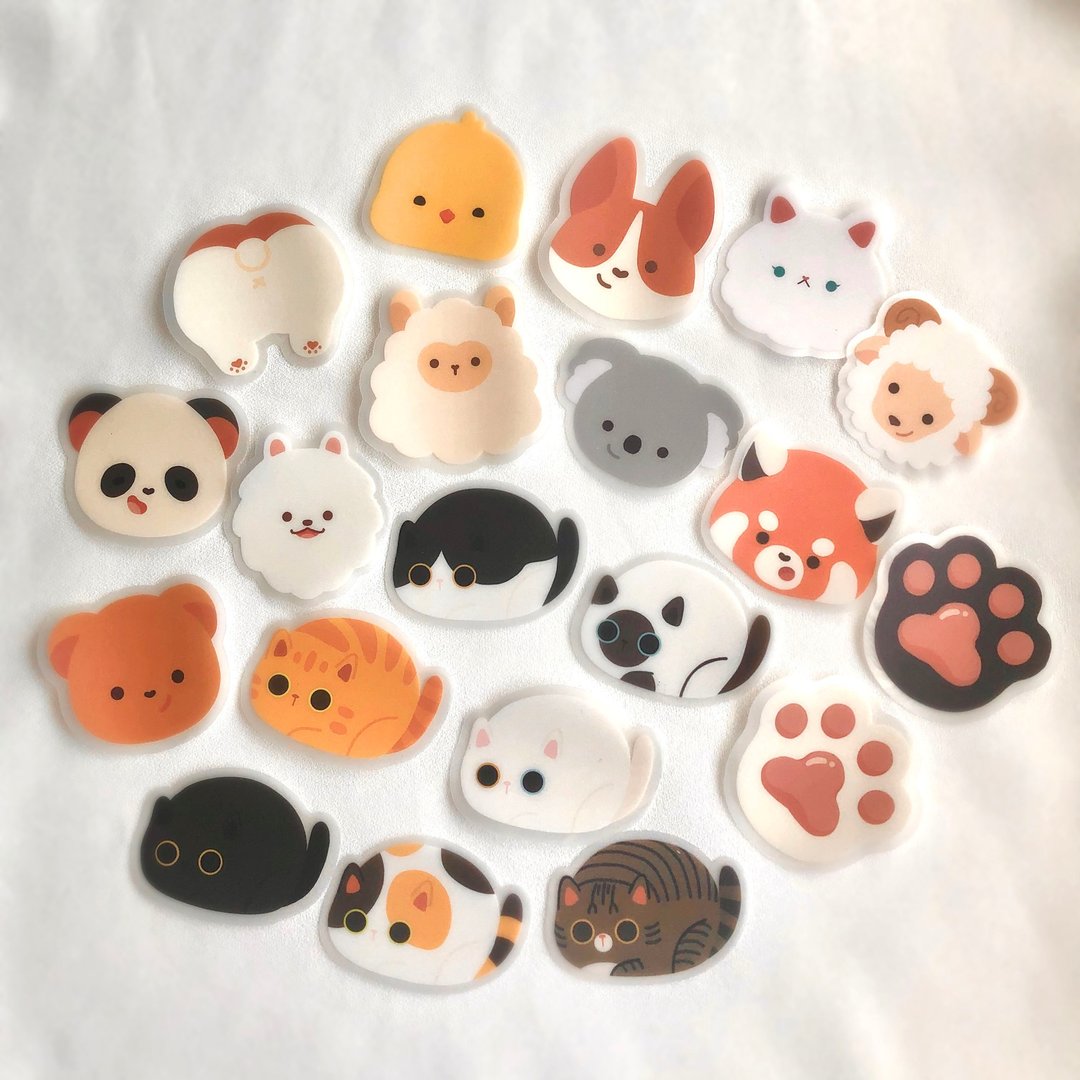 Sticker Flakes (Please read the description.) - 贴纸 - 防水材质 