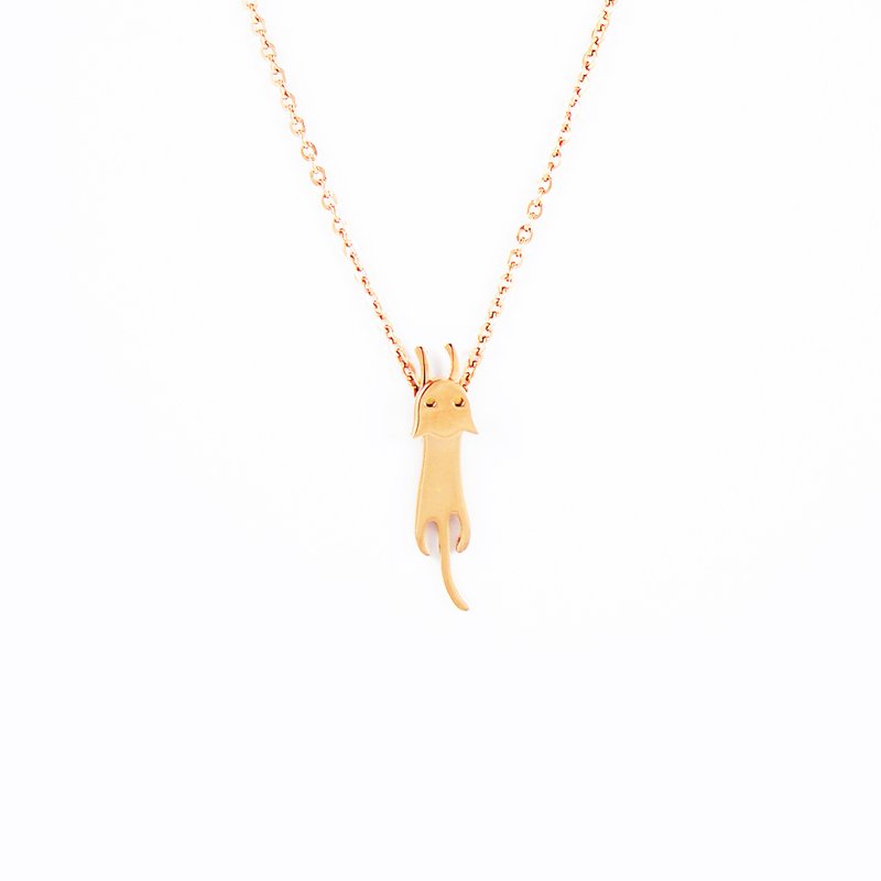 比比趣味严选系列-飞进梦想的比比 不锈钢项链(邮寄包邮) - 项链 - 其他金属 