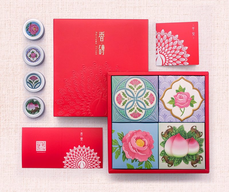 【大方礼盒组】15ml/四入/9款香味任选 - 香水/香膏 - 精油 白色