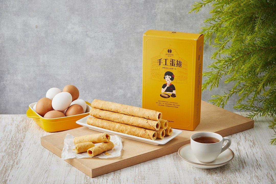 林百货 HAYASHI 蛋卷礼盒 - 手工饼干 - 其他材质 黄色