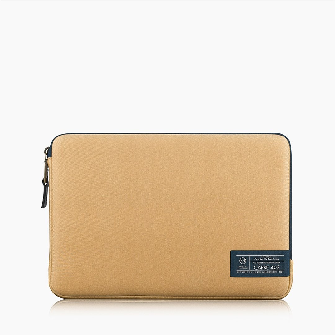 CÂPRE Macbook Pro 13.3寸防撞减震笔电收纳包-杏仁糖 - 电脑包 - 防水材质 卡其色