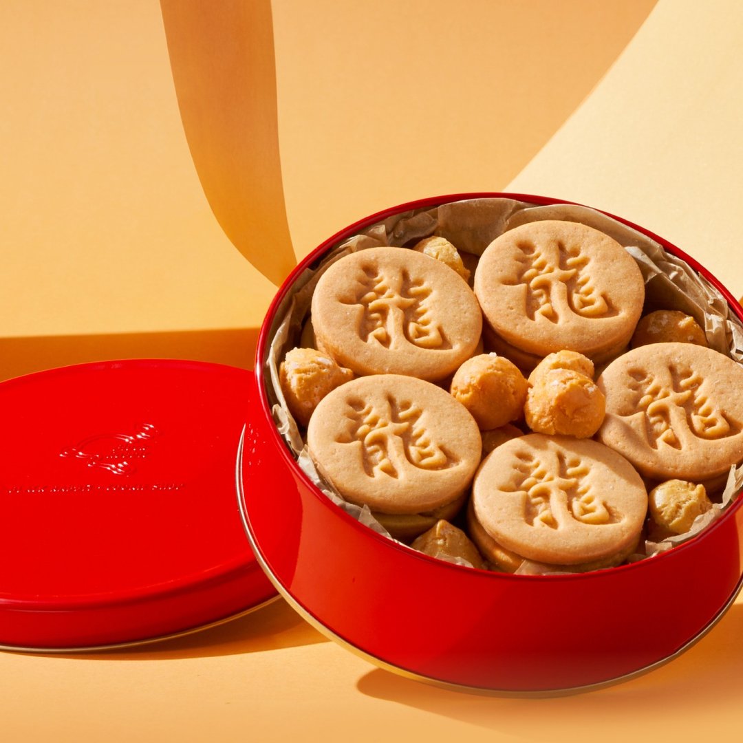 【送礼推荐】 定制铁盒手工饼干-日常点心-伴手礼 - 手工饼干 - 其他材质 