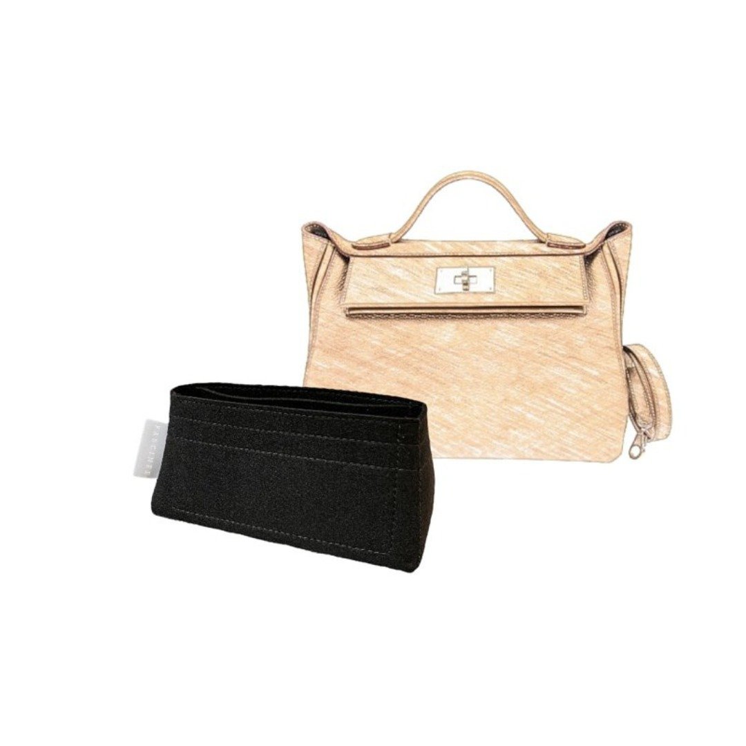 【香港制造韩国绒布】手制内袋 Bag Organizer Hermes-2424-29cm - 化妆包/杂物包 - 其他材质 多色