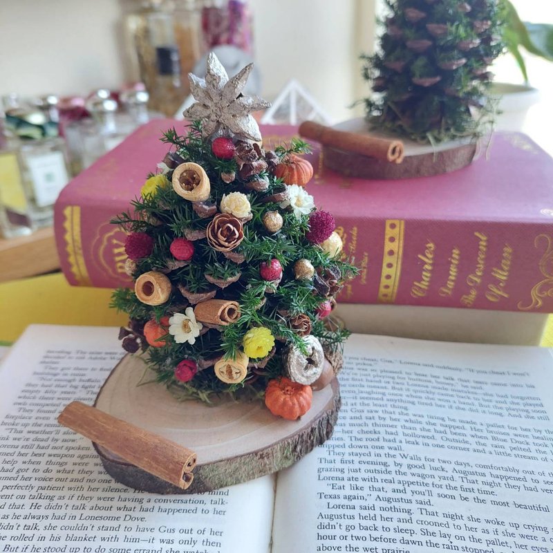 松果圣诞树手做 耶诞树/耶诞树DIY材料包 - 植栽 - 植物．花 绿色