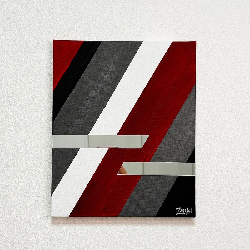 原画 原创 绘画 压克力画 反射 27.3×22cm - 海报/装饰画/版画 - 其他材质 红色