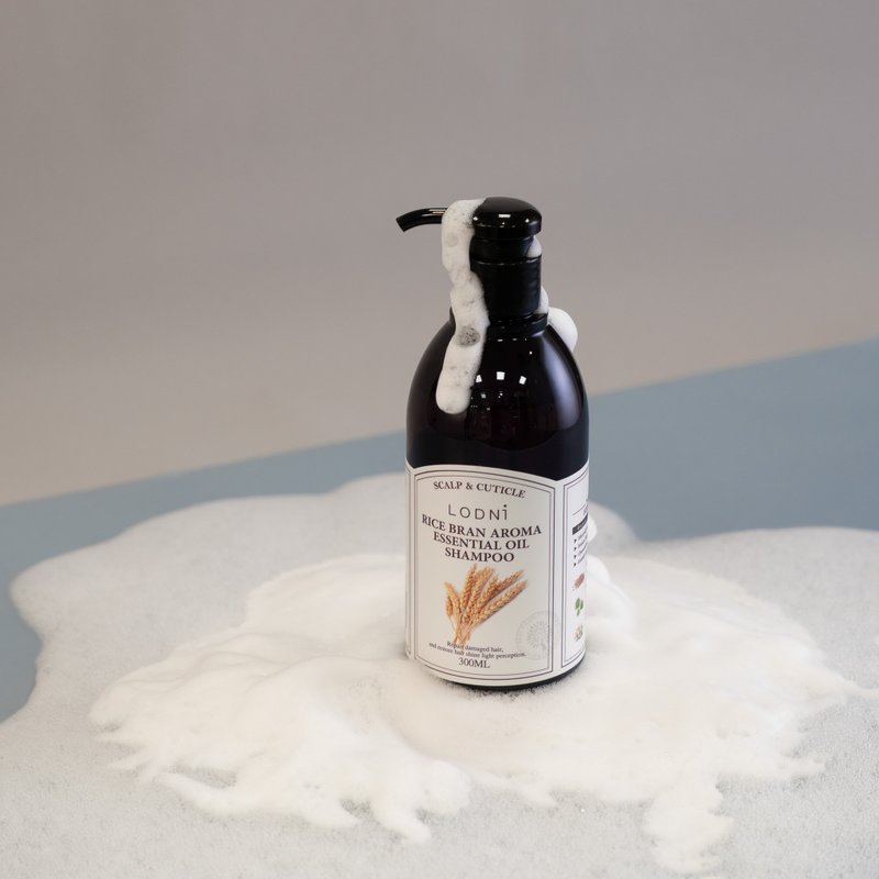 米糠健发洗发精300ml(中性、健发者适用) - 洗发用品 - 植物．花 黄色