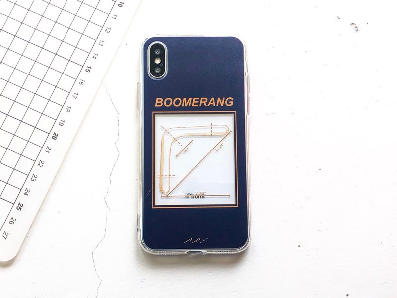BOOMERANG iphone,HTC,sony,samsung,asus,oppo 手机壳软壳 - 手机壳/手机套 - 塑料 蓝色