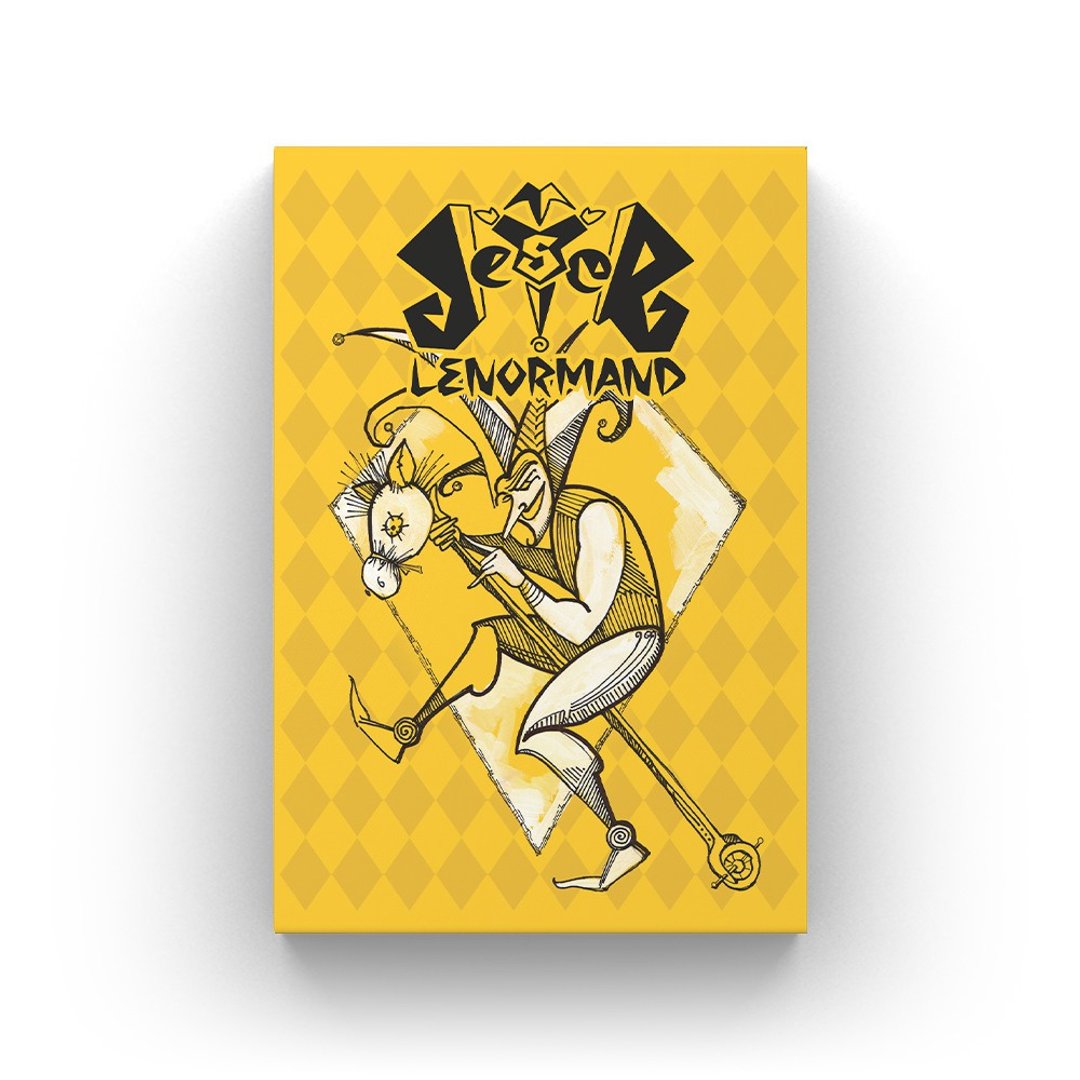 Jester Lenormand, 36 Cards Oracle Deck - 桌游/玩具 - 纸 