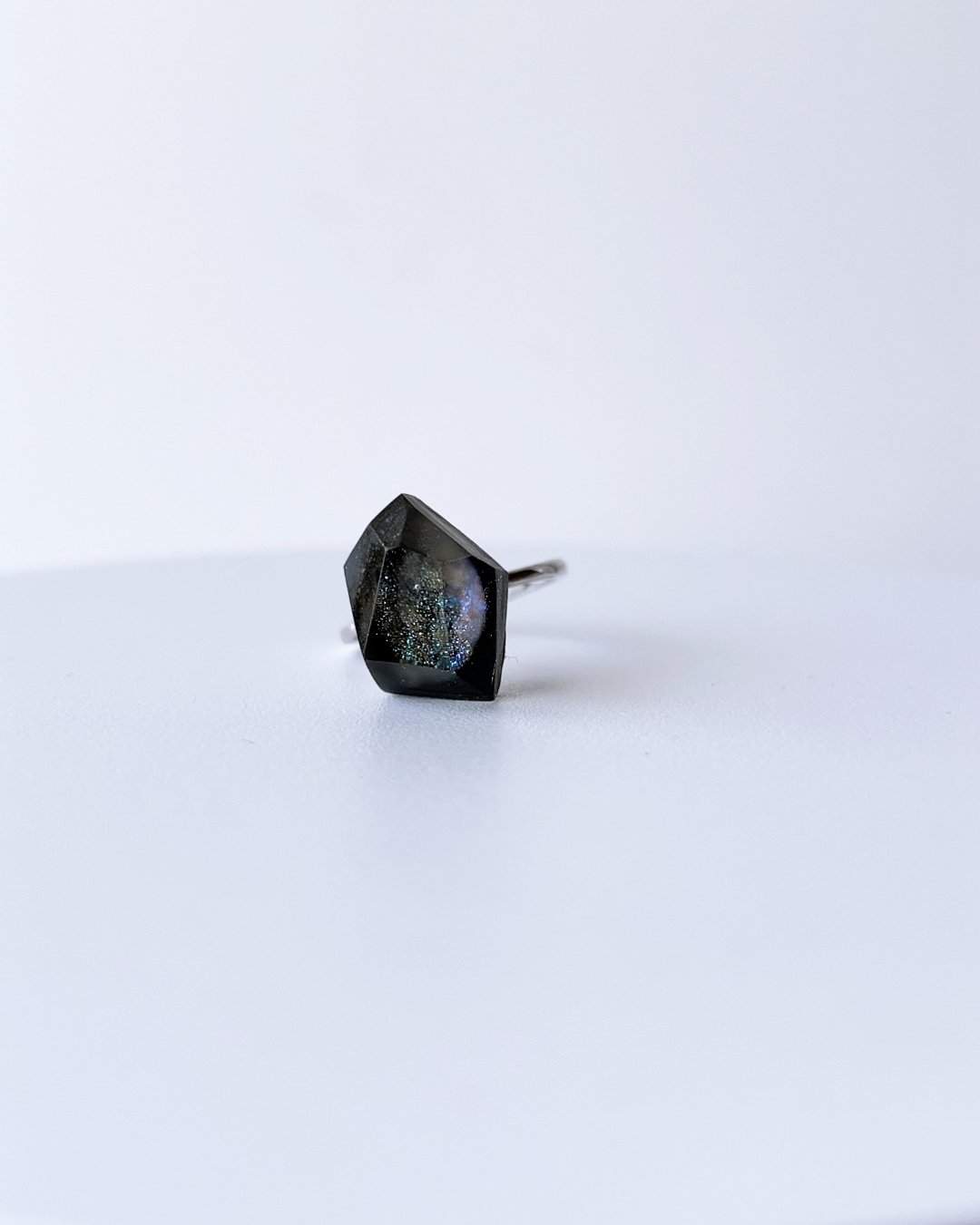 Frames ring /Fragment/ Night on the Galactic Railroad 6-a/silver925/type-C - 戒指 - 纯银 卡其色
