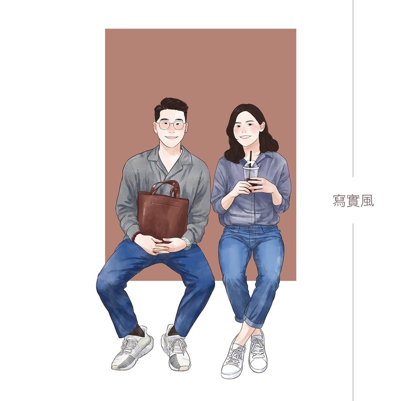 写实风人像会 - 订制画像 - 其他材质 