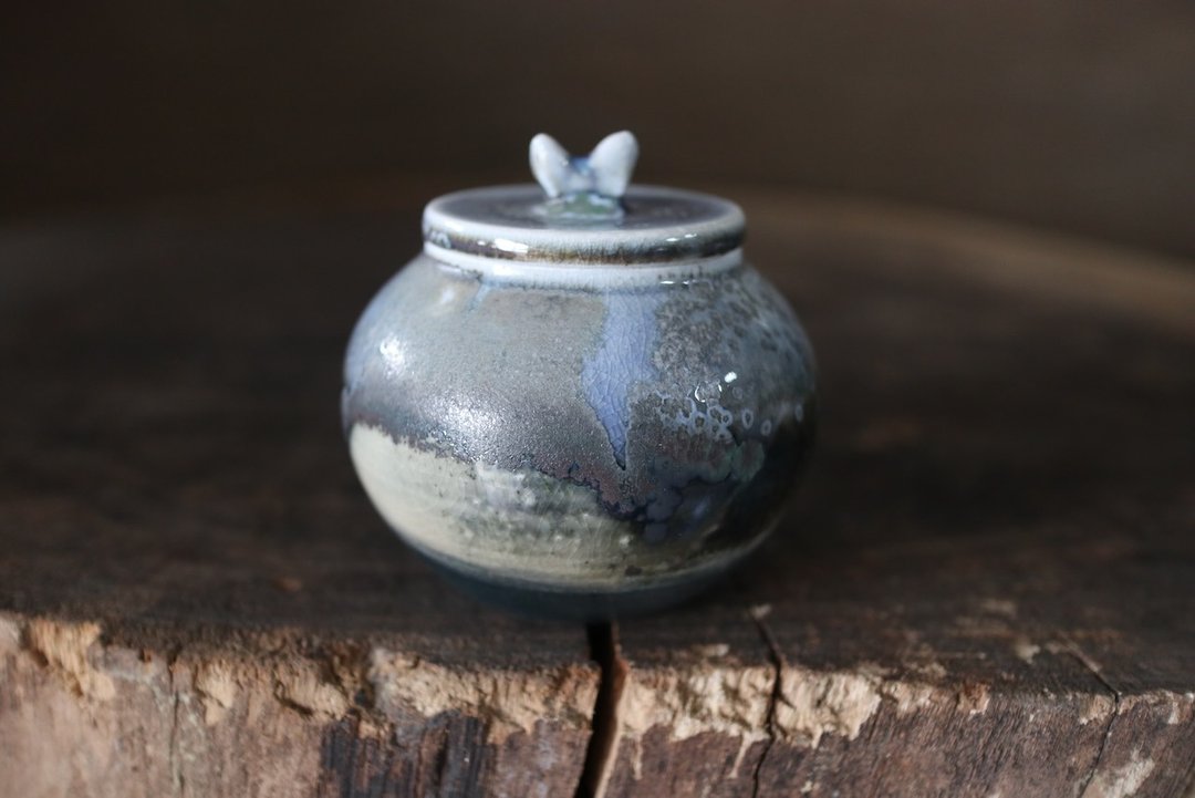 苍涛 席之罐 - 茶具/茶杯 - 瓷 蓝色
