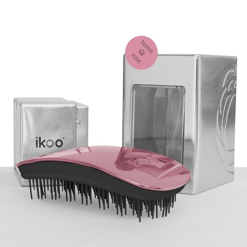 德国梳子魔力功能发梳(金属玫瑰/家用型) - 彩妆刷具/镜子/梳子 - 其他材质 粉红色
