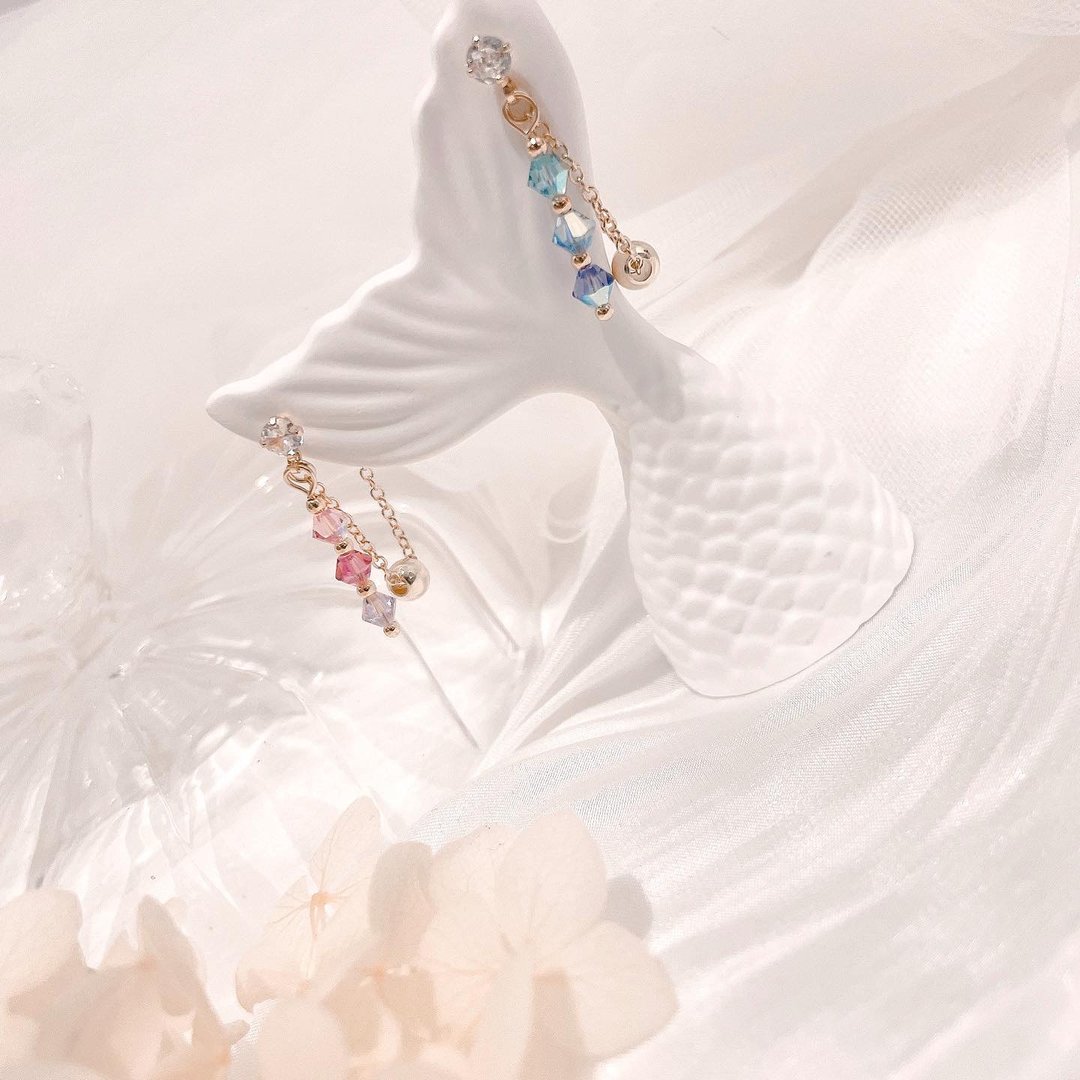 Swarovski Erato 耳环 - 耳环/耳夹 - 水晶 多色