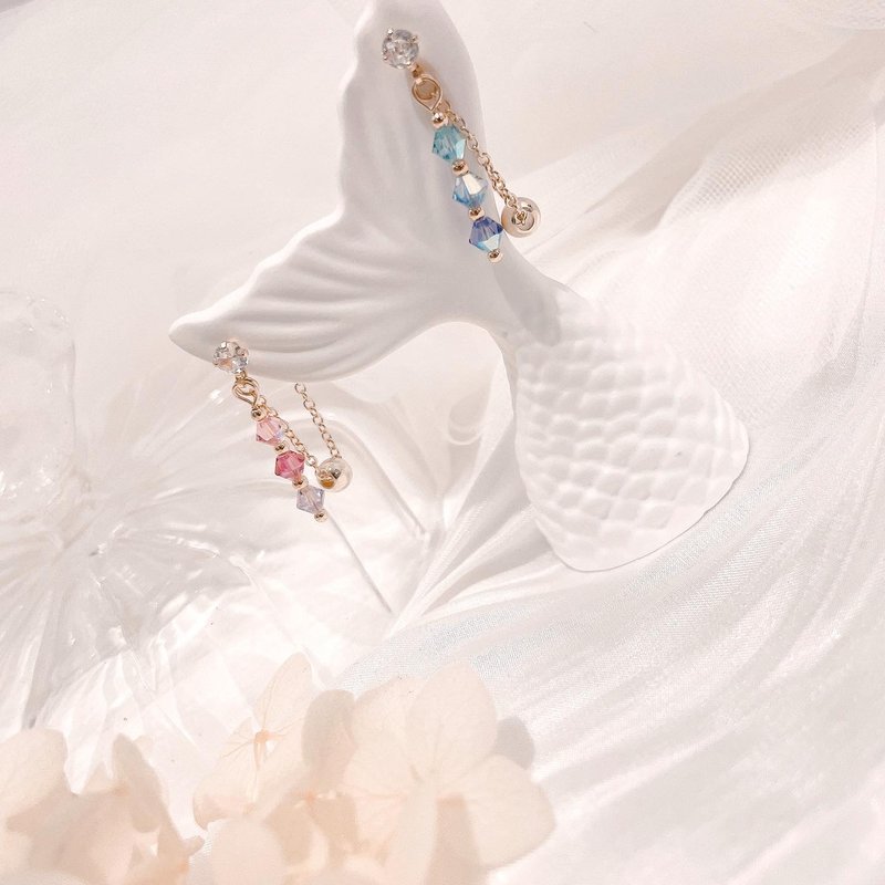 Swarovski Erato 耳环 - 耳环/耳夹 - 水晶 多色