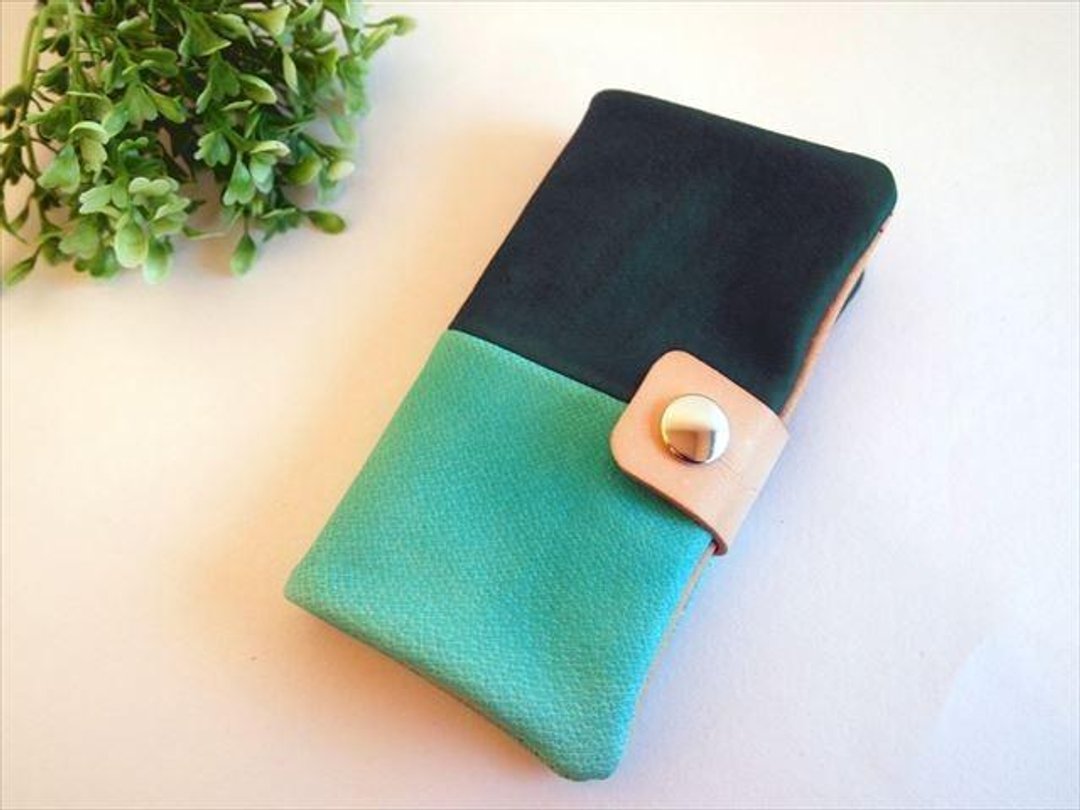 [I phone6] pig leather soft Sumahokesu [leather] 1620022 - 手机壳/手机套 - 真皮 绿色