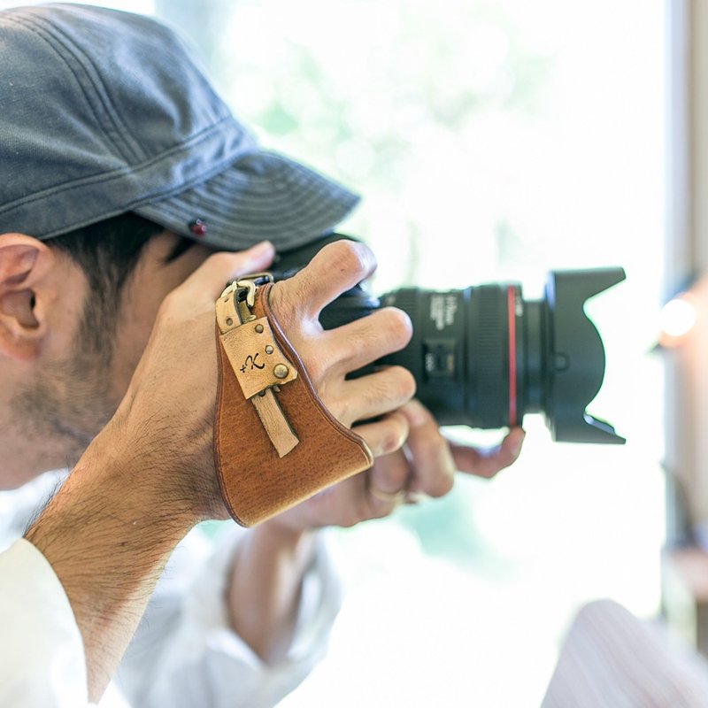 The camera strap / hand strap single-lens reflex camera specifications - tan - 相机背带/脚架 - 真皮 
