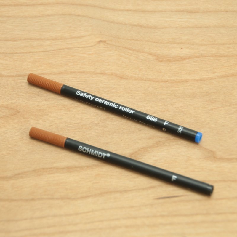 德国施密特SCHMIDT 888F 钢珠笔 笔芯 (黑色/蓝色) - 钢珠笔 - 其他材质 黑色