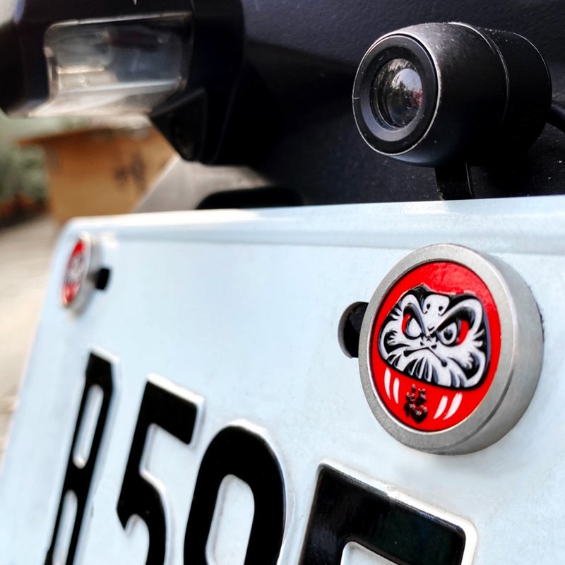 机车车牌螺丝 摩托车螺丝 大牌螺丝 1组2颗螺丝 不锈钢材质 - 其他 - 不锈钢 