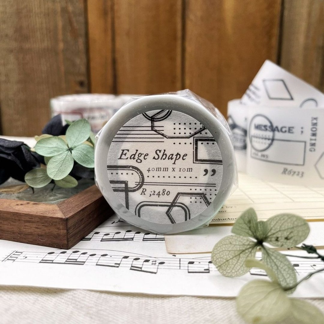 Edge Shape PET胶带 - 纸胶带 - 塑料 