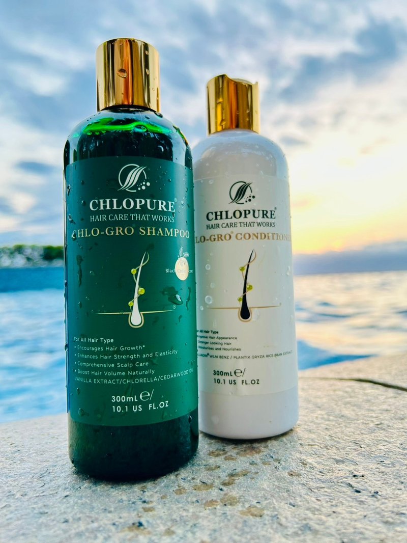 【英国品牌CHLOPURE】润发乳300ml+养发洗发精300ml 2入组 - 洗发用品 - 环保材料 绿色