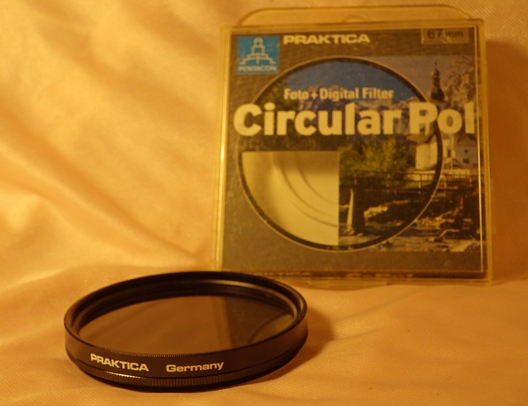 PRAKTICA C-Pol 圆偏光滤镜 67 毫米螺纹安装镜头盒德国 - 相机 - 玻璃 