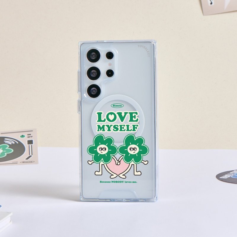 SIMON爱自己防摔透明SAMSUNG手机壳 - 手机壳/手机套 - 塑料 多色