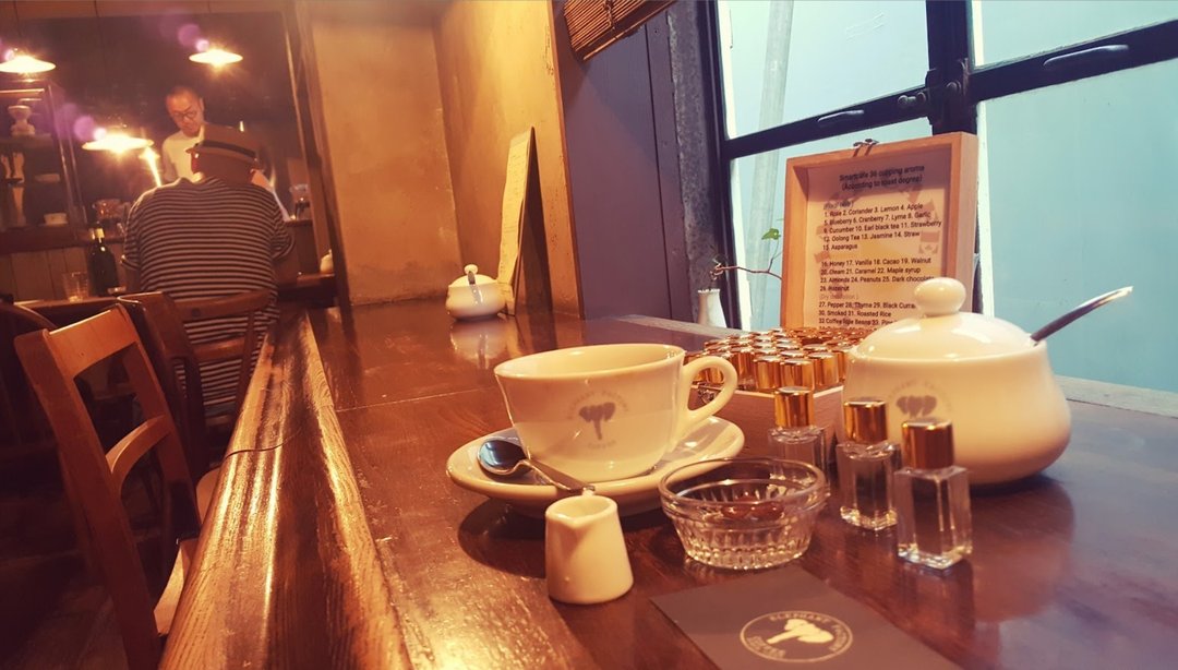2026 台湾原创 Smartcafe36 味咖啡闻香瓶  手冲与烘豆师专 - 咖啡壶/周边 - 木头 咖啡色