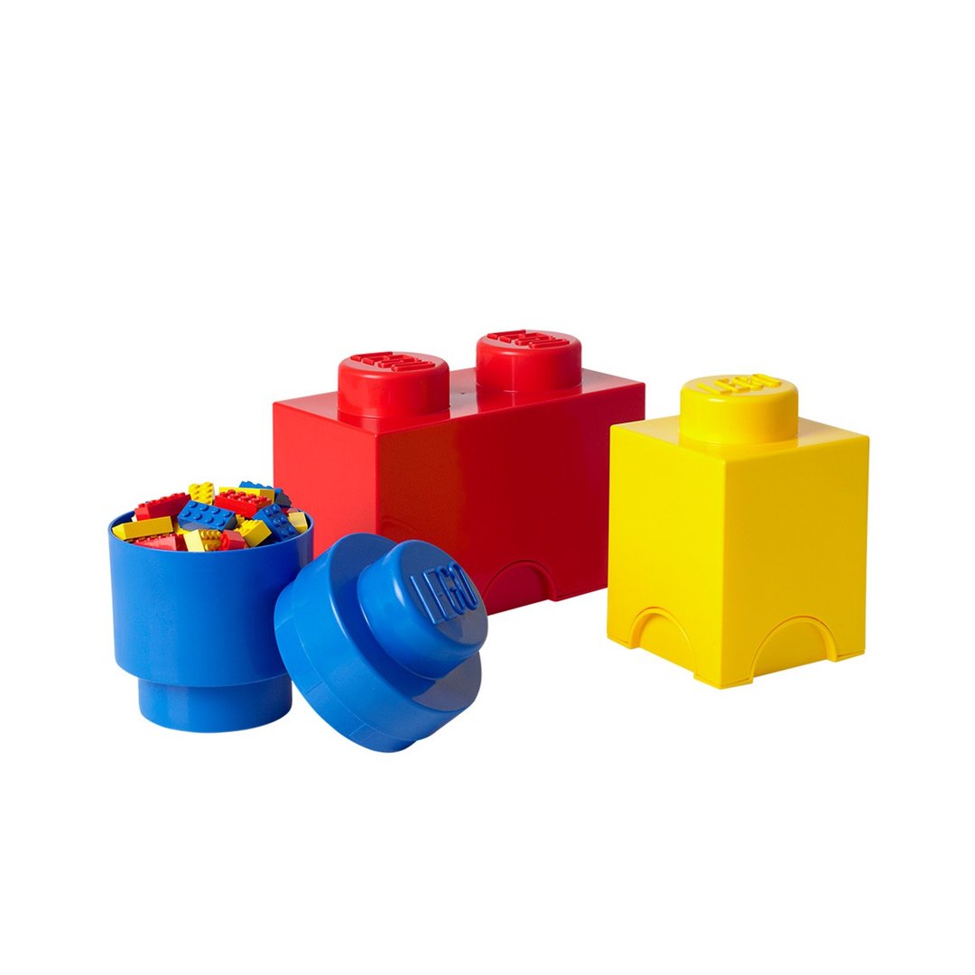 Room Copenhagen LEGO乐高综合收纳盒(三合一组合)(多款可选)送礼 - 收纳用品 - 其他材质 