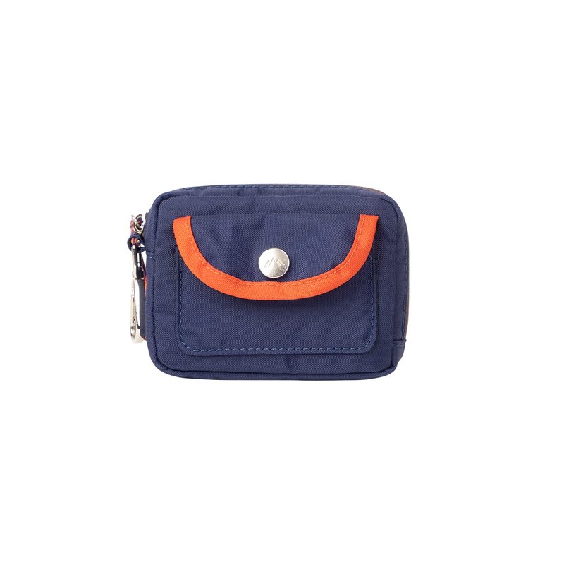 【DOUGHNUT】防泼水 零钱包 小物袋 配件 全素-蓝 TYU - 零钱包 - 其他材质 蓝色