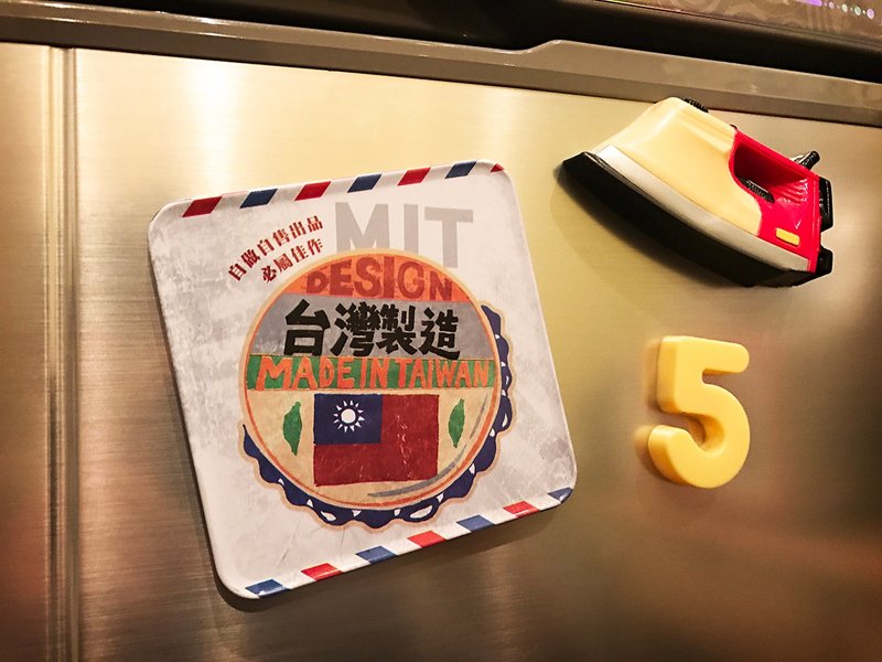 磁铁杯垫 Magnet Coaster 共1款 - 杯垫 - 其他金属 多色