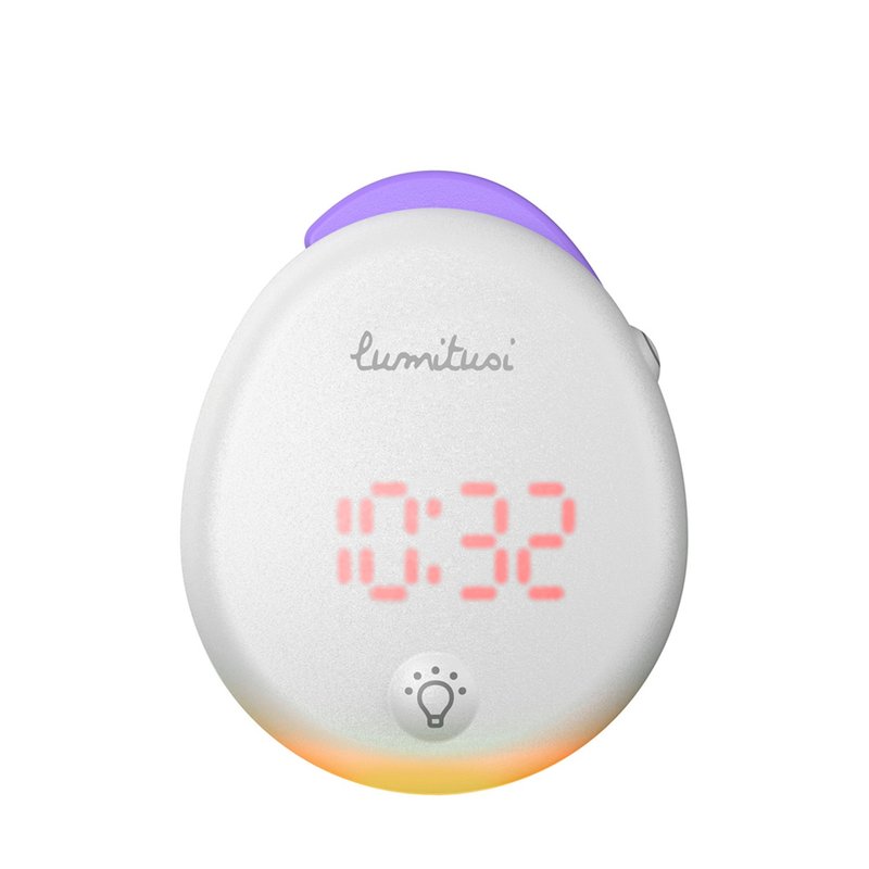 穿戴式哺乳小助手 婴儿喂奶护眼灯 喂奶计时器(BT02B) - 其他 - 塑料 白色