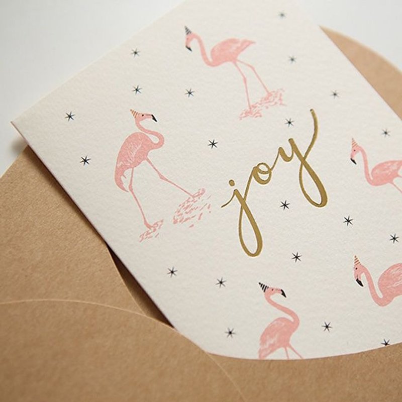 森林物语卡片信封组-11红鹤,E2D46404 - 卡片/明信片 - 纸 粉红色