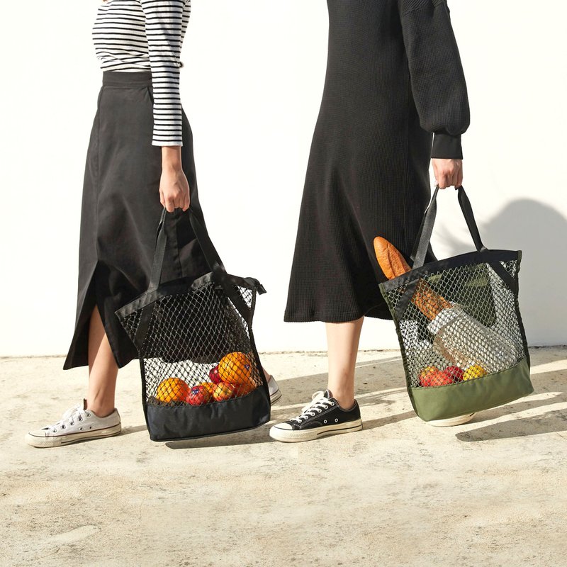 SEAUSE 沙滩包；从用过的和废弃的渔网中回收的袋子。 - 手提包/手提袋 - 环保材料 