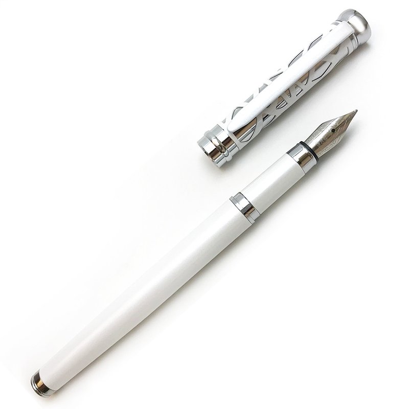 【免费定制_马年礼盒】赠刻字_品初_蚀刻陪你_钢珠笔送皮质笔套 - 钢珠笔 - 铜/黄铜 