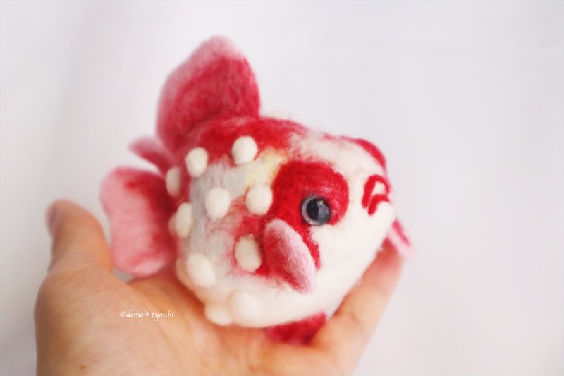 大樱花乒乓球 - 玩偶/公仔 - 羊毛 红色