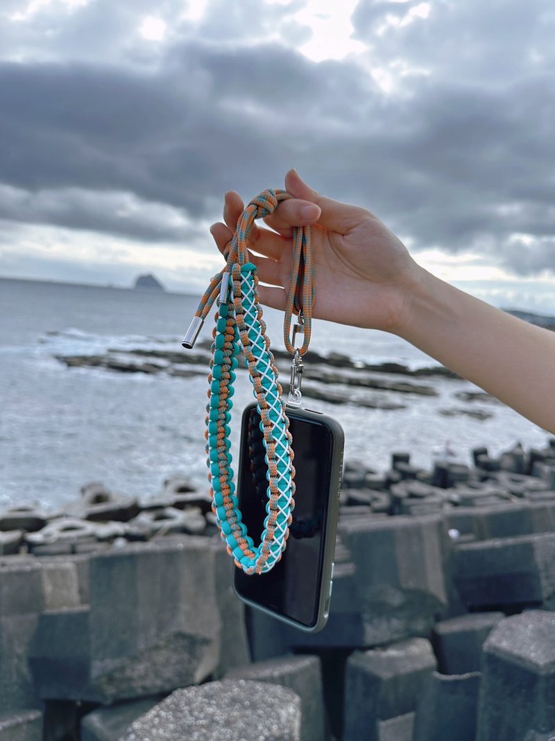 编织手机绳 手机斜背绳 定制化手机绳 伞绳手机绳 - 挂绳/吊绳 - 尼龙 多色