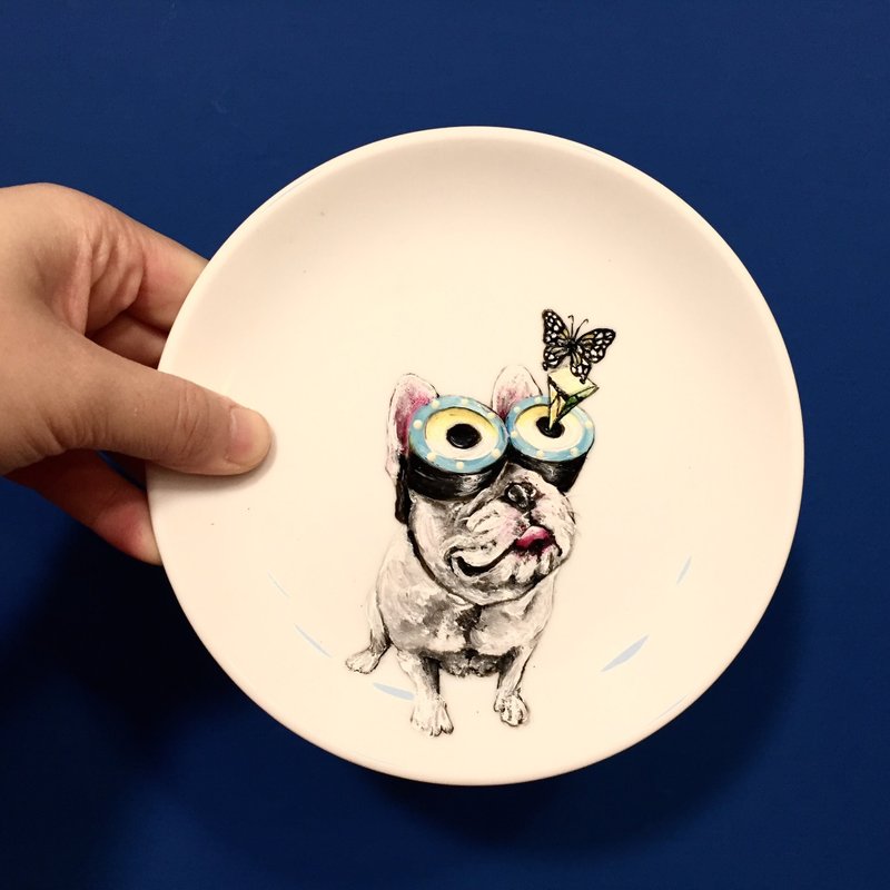 点心盘系列－狗年行大运 - 浅碟/小碟子 - 瓷 