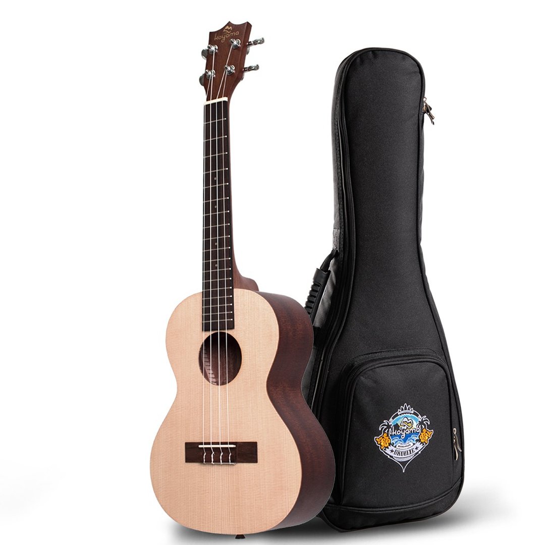 KYM-T11 SS 26寸乌克丽丽 云杉单板 11系列 Concert Ukulele - 吉他/乐器 - 木头 咖啡色
