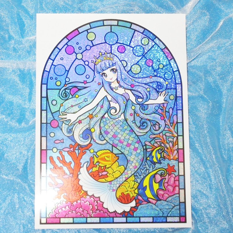 美人鱼闪光海报 - 海报/装饰画/版画 - 压克力 多色