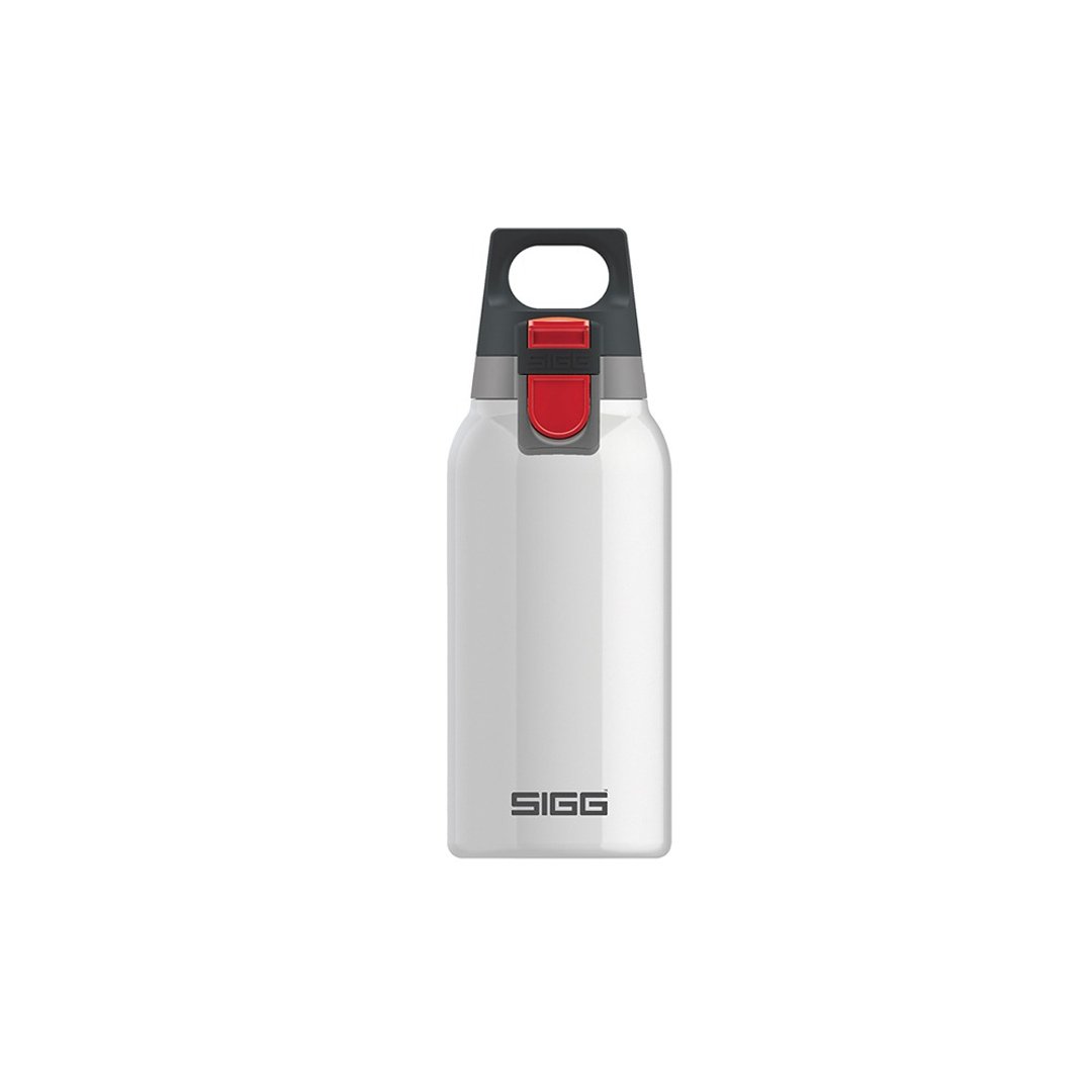 瑞士百年SIGG H&C弹盖不锈钢保温瓶 / 真空保温瓶 300ml - 纯雪 - 保温瓶/保温杯 - 不锈钢 白色