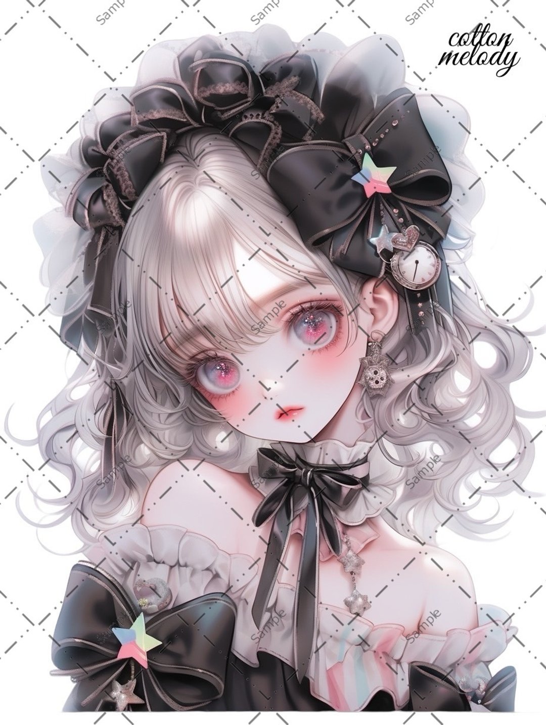 原创贴纸 no.1561 人物贴纸 原创贴纸 人物贴纸 女孩贴纸 原创人物贴纸 - 贴纸 - 纸 