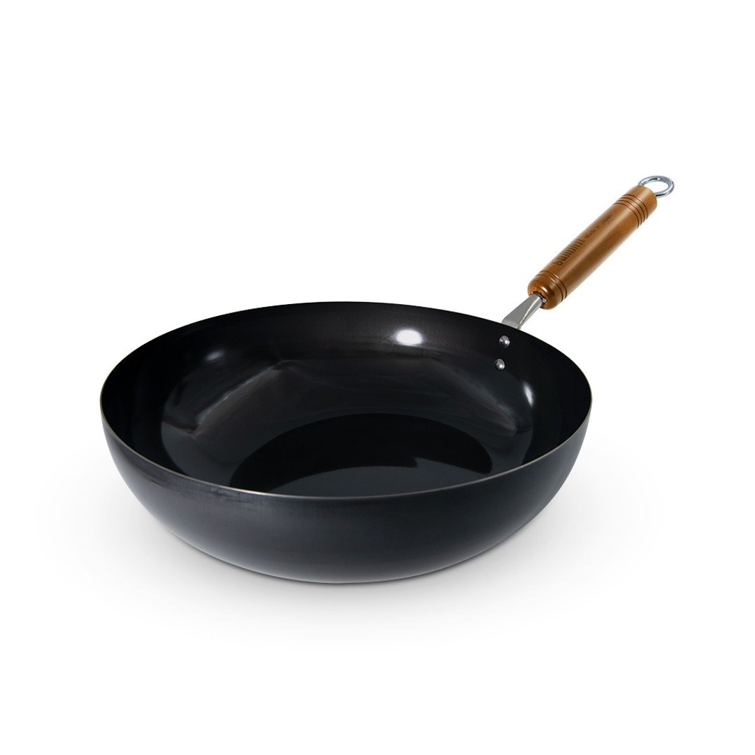 日本Summit-燕三条制铁流铁炒锅系列 抛锅专用不容易掉东西炒29cm - 厨房用具 - 其他金属 