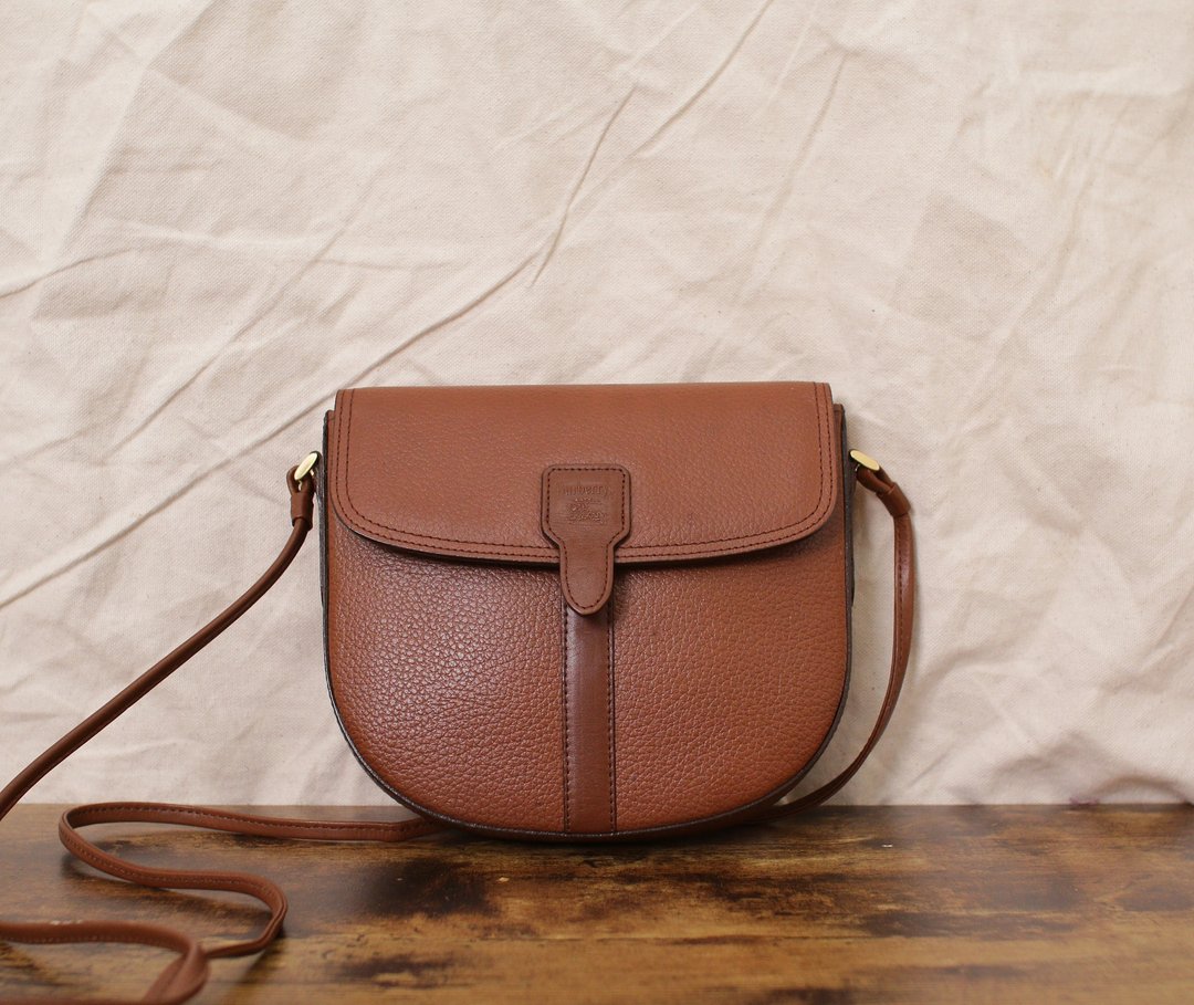 Back to Green:: 经典复古BURBERRYS by-06 vintage bag - 侧背包/斜挎包 - 真皮 