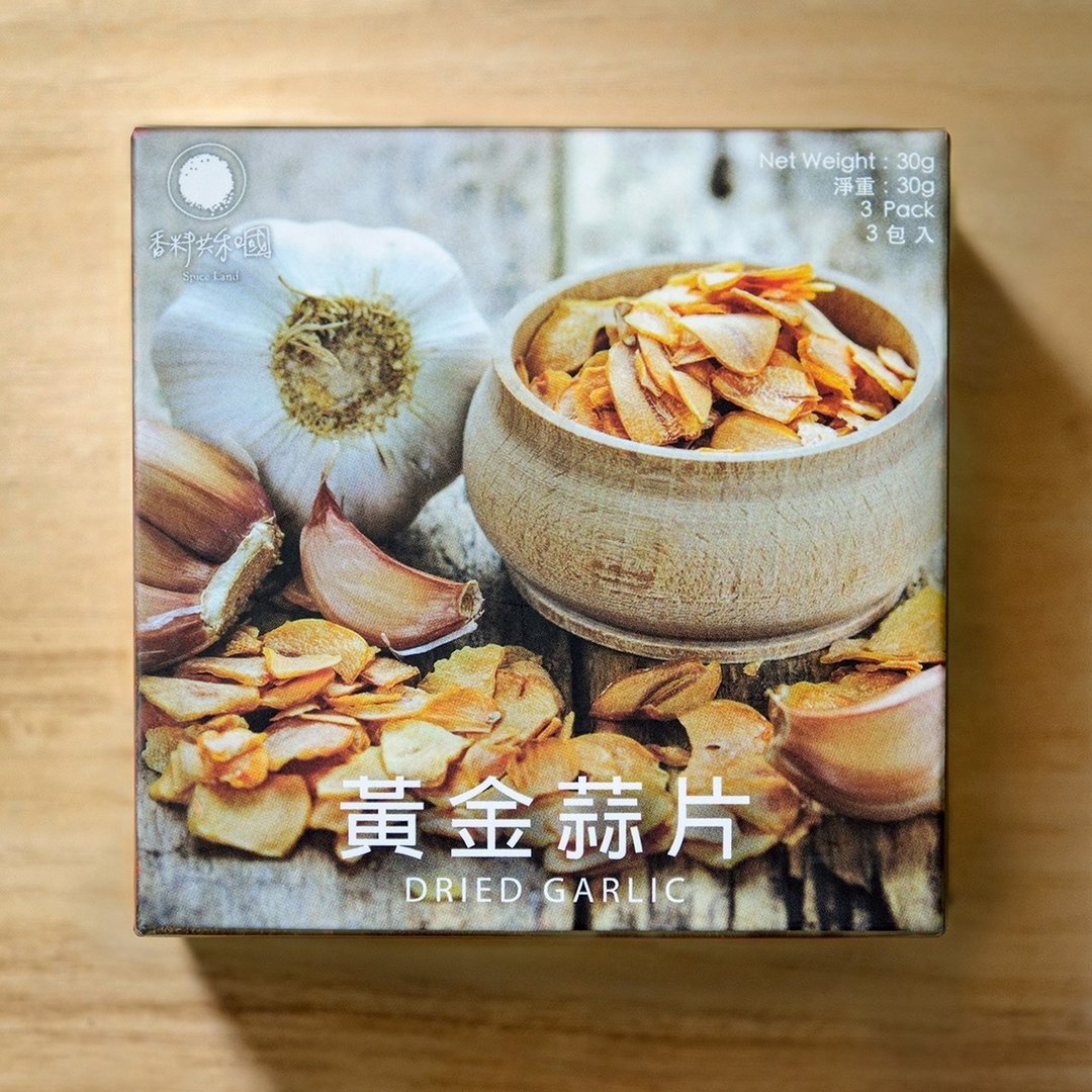 黄金蒜片 - 酱料/调味料 - 纸 卡其色