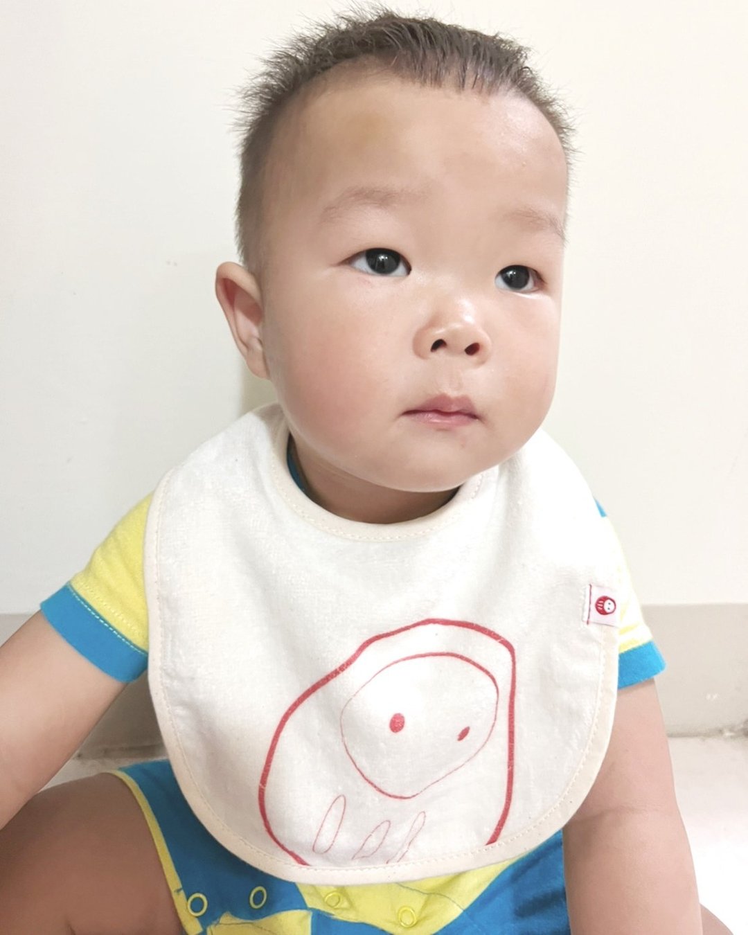 nizio 招福防溢乳围兜(五件组) 围兜 口水巾 - 围嘴/口水巾 - 棉 